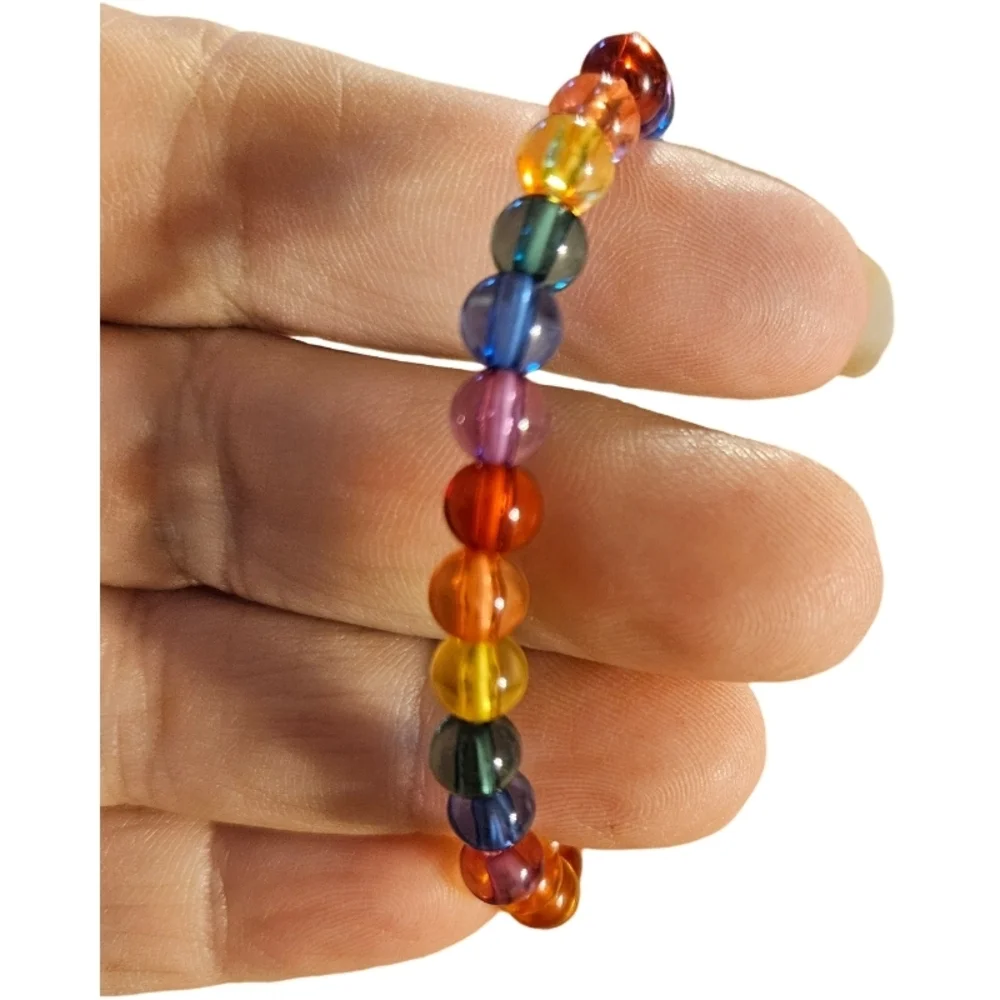 Lot 8 Pieces Bracelets Beaded Assorted